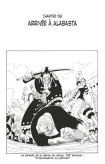One Piece édition originale - Chapitre 158 - Arrivée à Alabasta