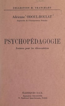 Psychopédagogie - Lectures pour les élèves-maîtres