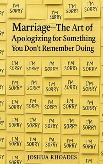 Marriage – The Art of Apologizing for Something You Don’t Remember Doing - The Marriage Matters Series