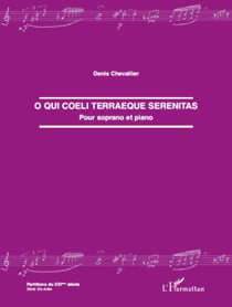 O qui coeli terraeque serenitas - Pour soprano et piano
