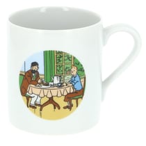 Mug - Tintin & Haddock au petit-déjeuner