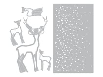 Matrice de découpe Thinlits Sizzix - Cerf - 5 pièces