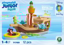 Playmobil® 1.2.3 - Peter Pan bâteau pirate - Playmobil Junior Disney