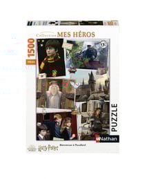 Puzzle 1500 pièces - Bienvenue à Poudlard Harry Potter - Nathan