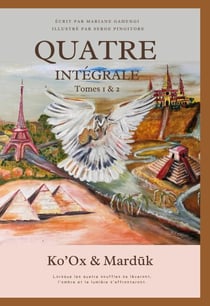 Quatre - Intégrale - tomes 1 & 2 - Saga fantasy initiatique entre magie, mythologie et pouvoirs cachés - Édition reliée illustrée