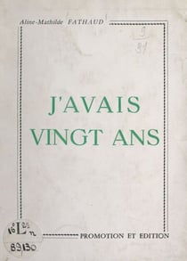 J'avais vingt ans