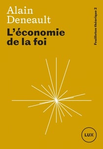 L'économie de la foi