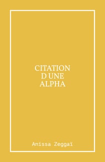 Citation d'une alpha