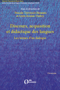 Discours, acquisition et didactique des langues - Les termes d'un dialogue