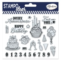 Stampo clear - Anniversaire