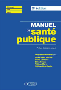 Manuel de santé publique : connaissances, enjeux et défis (2e édition)
