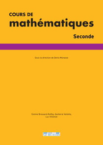 Cours de mathematiques seconde