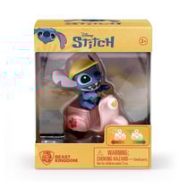 Mini figurine Yu Me Beast Kingdom - Lilo et Stitch - Stitch moto rose