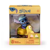 Mini figurine Yu Me Beast Kingdom - Lilo et Stitch - Stitch moto jaune