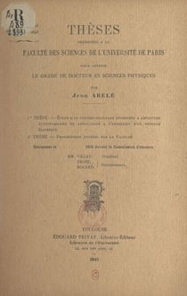 Étude d'un système oscillant entretenu à amplitude autostabilisée et application à l'entretien d'un pendule élastique - Suivi de Propositions données par la Faculté : état actuel de la question des rayons cosmiques