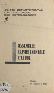 Assemblée départementale d'étude - Robien, 23 novembre 1961