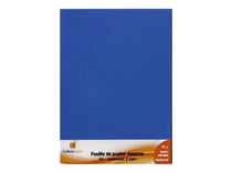 Feuille de papier mousse A4 2 mm - Bleu foncé