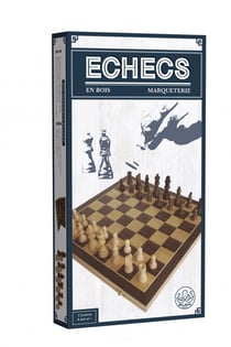 Jeu d'echecs pliant 38cm