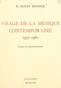 Visage de la musique contemporaine - 1957-1961