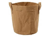 Sac en papier kraft, immitation cuir - 19x20 cm