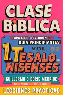 Clase Bíblica para Adultos y Jóvenes: Guía Principiantes — 1 Tesalonisenses - Clase Bíblica Dominical Para Jóvenes y Adultos, #52