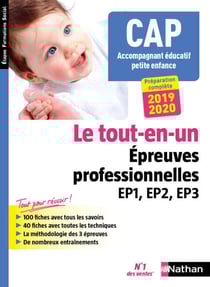 Épreuves professionnelles EP1, EP2 et EP3 - CAP Accompagnant éducatif petite enfance - 2018 - Format : ePub 3