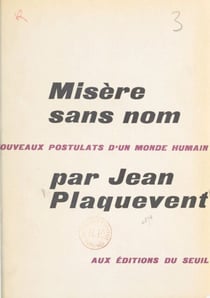 Misère sans nom - Introduction à l'orthogénie