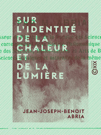 Sur l'identité de la chaleur et de la lumière