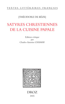 Satyres chrestiennes de la cuisine papale