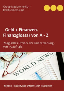 DB Geld + Finanzen. Finanzglossar von A  - Z - Das Magische Dreieck der Finanzplanung  -  von 1,5 auf 14%