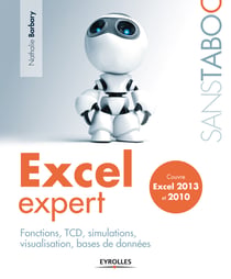 Excel expert - Fonctions, TCD, simulations, visualisation, bases de données - Couvre Excel 2013 et 2010