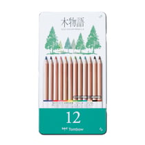 Coffret de 12 crayons de couleur Ki-Monogatari Eco - Tombow - RS-12C