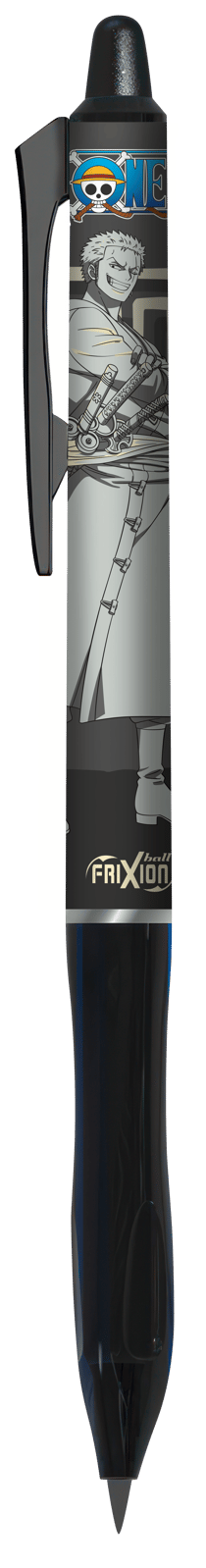 Stylo roller effaçable Pilot - FriXion Ball Plus One Piece - Noir - Pointe moyenne