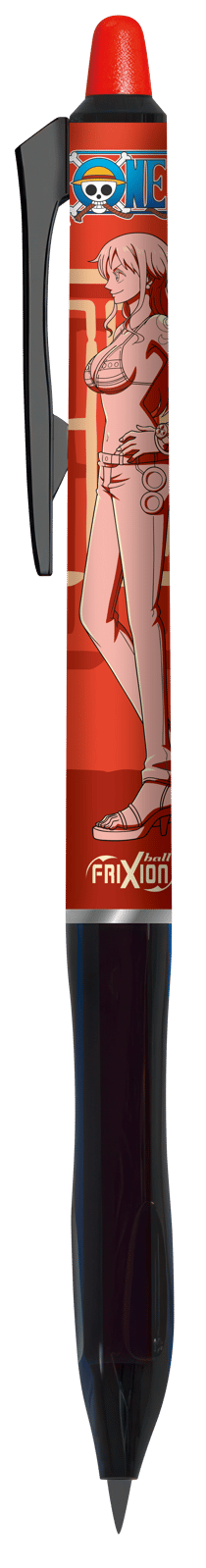 Stylo roller effaçable Pilot - FriXion Ball Plus One Piece - Rouge - Pointe moyenne