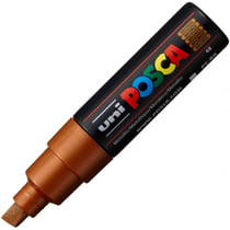 Marqueur Posca - Pointe large - Bronze - PC8K