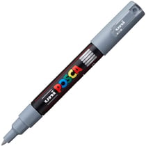 Marqueur Posca - Pointe conique extra-fine - Gris - PC1MC