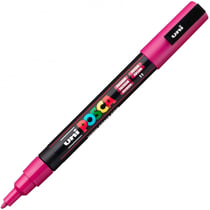 Marqueur Posca - Pointe conique fine - Rose fuschia - PC3M