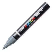 Marqueur pointe moyenne - Posca - Gris - Brush