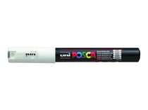 Marqueur Posca - Pointe conique extra-fine - Blanc - PC1MC