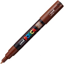 Marqueur Posca - Pointe conique extra-fine - Marron - PC1MC