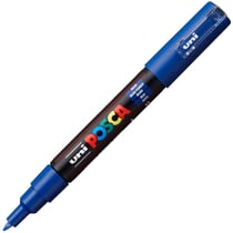 Marqueur Posca - Pointe conique extra-fine - Bleu foncé - PC1MC