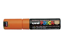 Marqueur Posca - Pointe large - Orange foncé - PC8K
