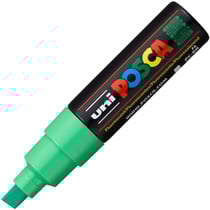 Marqueur Posca - Pointe large - Vert fluo - PC8K