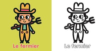MES PREMIERS COLORIAGES SANS DEPASSER - FERME