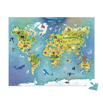 Puzzle Monde - 100 Pièces
