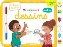 Les livres-ardoises : mes premiers dessins - à partir de 4 ans