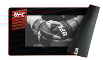 Tapis de souris gaming XXL - Konix - UFC - Noir et rouge