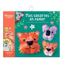 MA POCHETTE D'ARTISTE - MES COCOTTES EN PAPIER