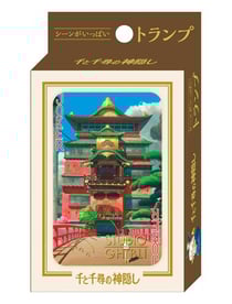 Jeu de cartes à jouer - Le Voyage de Chihiro