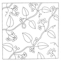 Tissu à broder coton Sashiko Olympus - 33 x 33 cm - HANAFUKIN 213